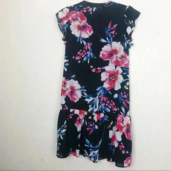 NEW Charles Henry SX Summer Mini Dress Floral - Picture 2 of 6